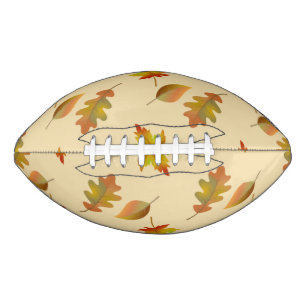 Balón De Fútbol Americano Cozy autumn maple leaves oak leaves