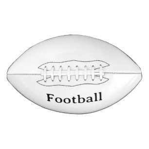 Balón De Fútbol Americano Crea tu propia camiseta simple personalizada de 2