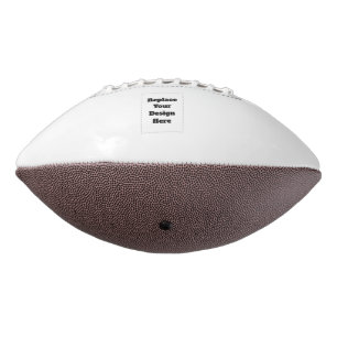 Balón De Fútbol Americano Crea tu propio blanco 