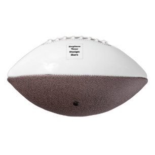 Balón De Fútbol Americano Crea tu propio blanco