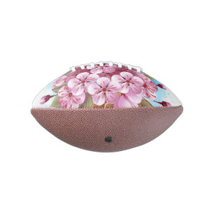 Balón De Fútbol Americano Crema rosa de hielo Sakura Waffle Cone