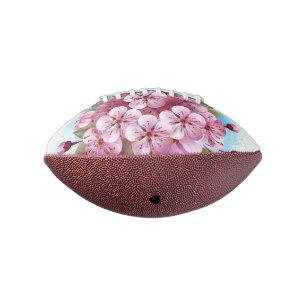 Balón De Fútbol Americano Crema rosa de hielo Sakura Waffle Cone
