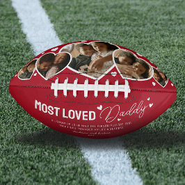Balón De Fútbol Americano Cuidada foto del Día de los Padres de Papá Más Que