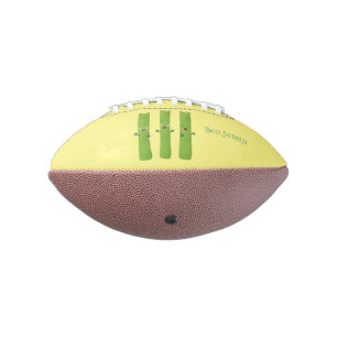 Balón De Fútbol Americano Cute apio palitos trio verduras personalizados