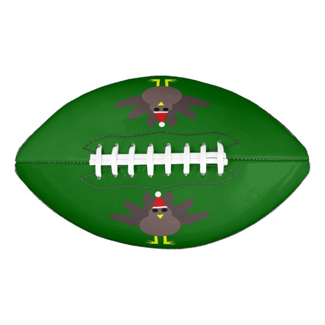 Balón De Fútbol Americano Cute Christmas Turkey Football (Anverso)