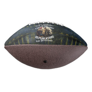 Balón De Fútbol Americano Czar Rue Mentiroso Trump POTUS Patriótico Tren MAG