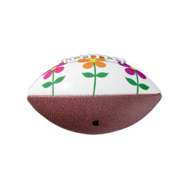 Balón De Fútbol Americano Daisies Mini Fútbol