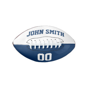 Balón De Fútbol Americano Dallas Texas Name Number Personalizado