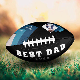 Balón De Fútbol Americano Día del mejor padre de fotografía geométrica moder