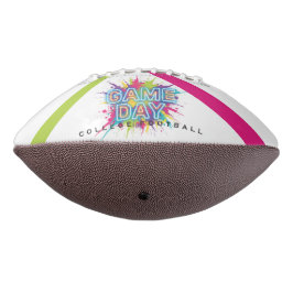 Balón De Fútbol Americano Día del Partido