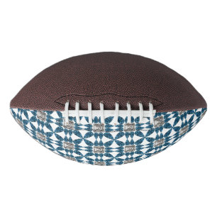 Balón De Fútbol Americano Diamante azul