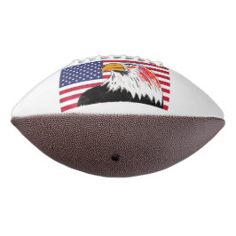 Balón De Fútbol Americano Dibujo estadounidense de un águila