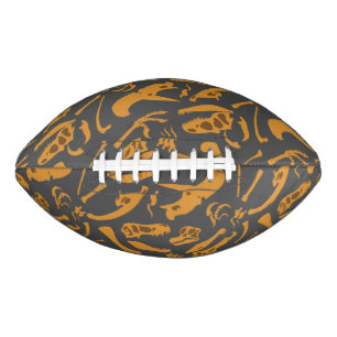 Balón De Fútbol Americano Dinosaur Bones (Grey)