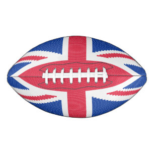 Balón De Fútbol Americano Diseño de cosido cruzado original Jack Union