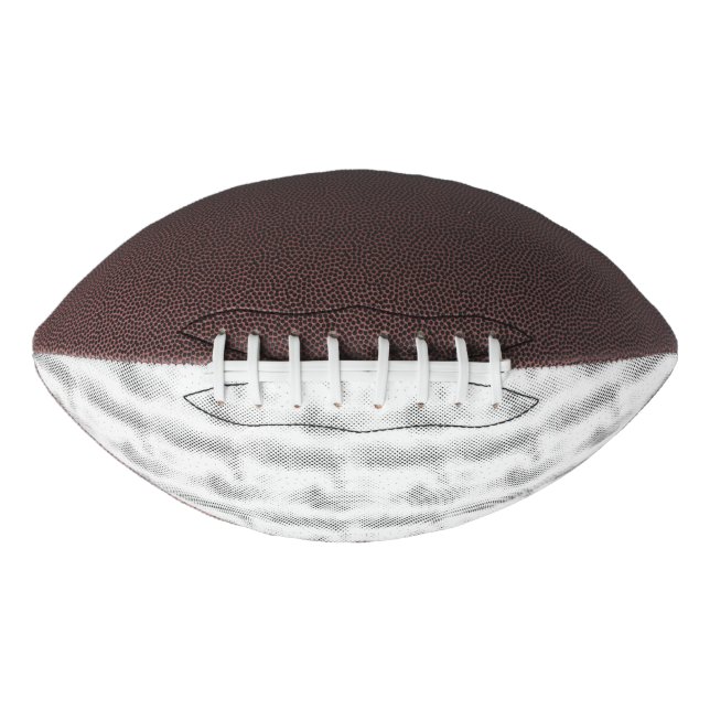 Balón De Fútbol Americano Diseño de idioma Catorce (Anverso)