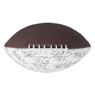 Balón De Fútbol Americano diseño de puntos cuarenta y siete