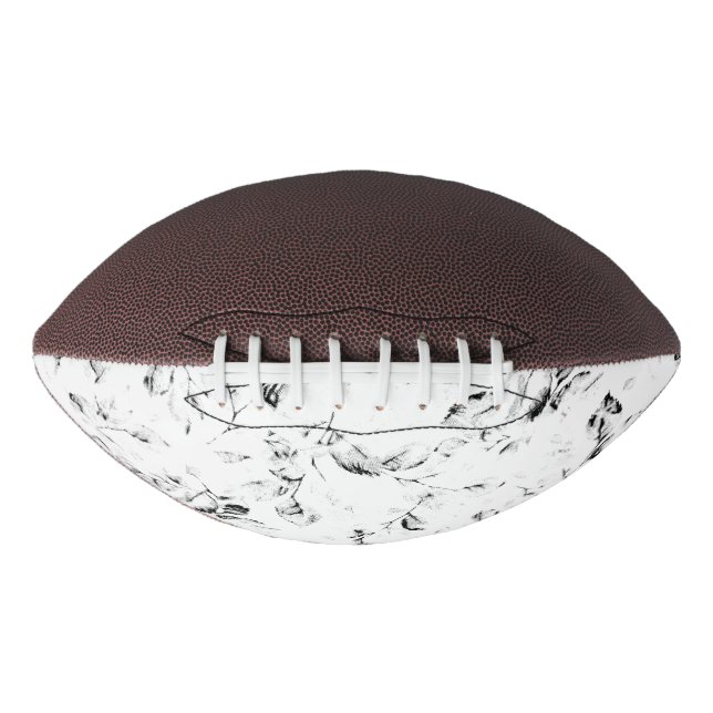 Balón De Fútbol Americano diseño de puntos cuarenta y uno (Anverso)