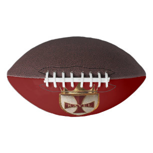 Balón De Fútbol Americano diseño EOC RED RayEl Crest