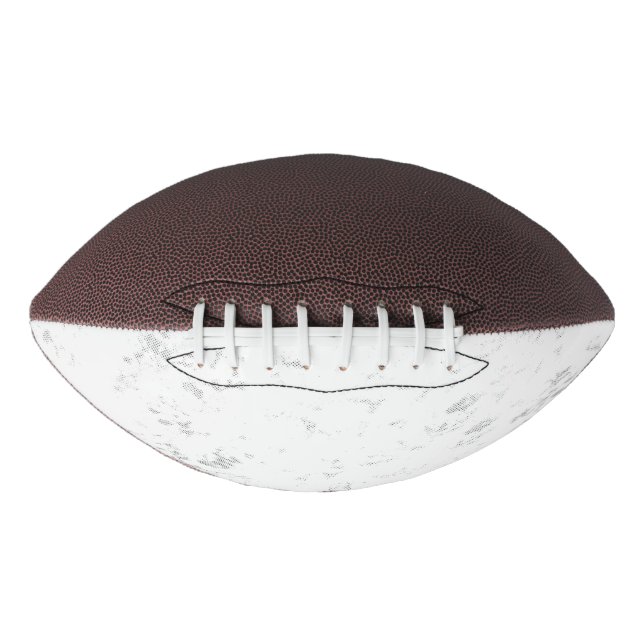 Balón De Fútbol Americano Diseño vacío Dieciocho (Anverso)