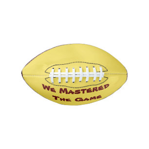 Balón De Fútbol Americano Dominamos el juego _Football