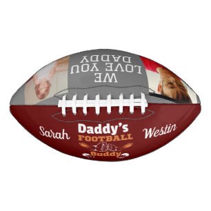 Balón De Fútbol Americano El amigo del fútbol de papá personalizado