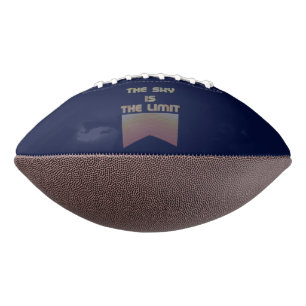 Balón De Fútbol Americano El cielo es el límite