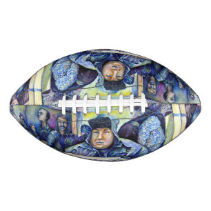 Balón De Fútbol Americano Él Escuchó, Lo Que Vi