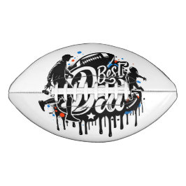 Balón De Fútbol Americano El mejor padre del fútbol y su hijo