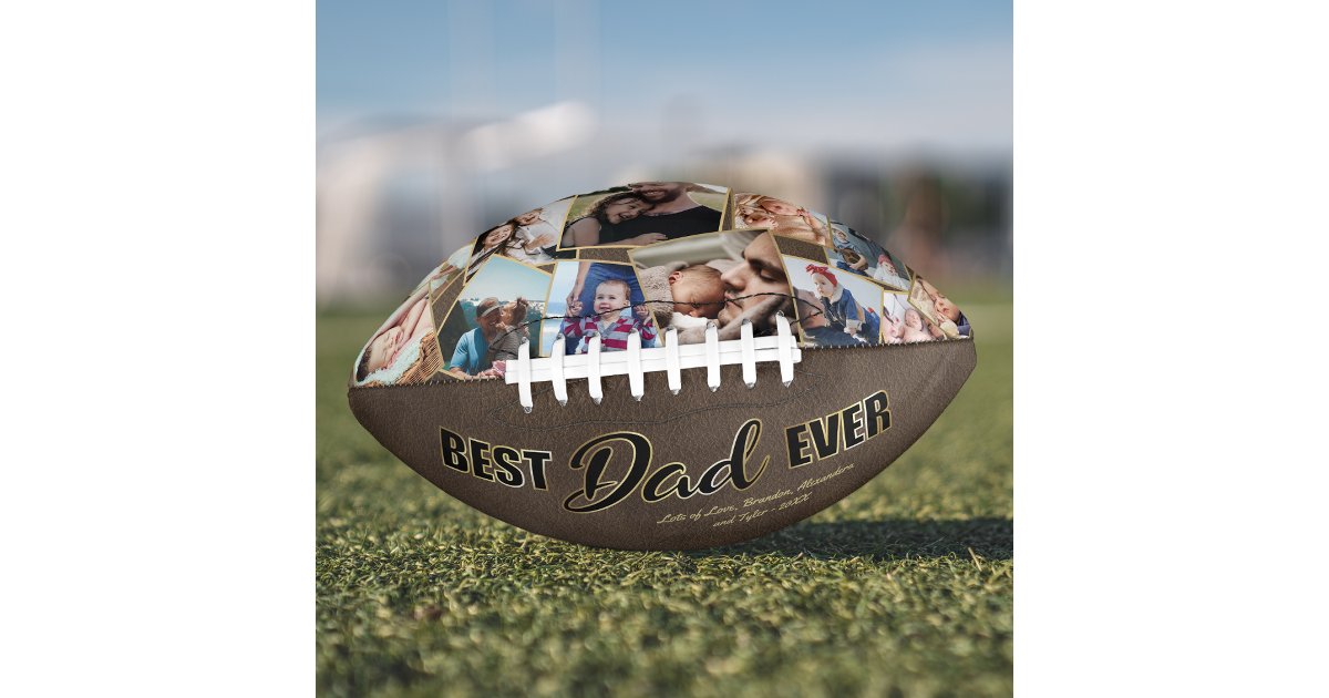Balón De Fútbol Americano El mejor papá que haya sido el día del padre ...