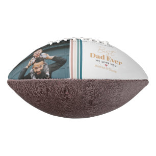 Balón De Fútbol Americano El mejor papá... te queremos