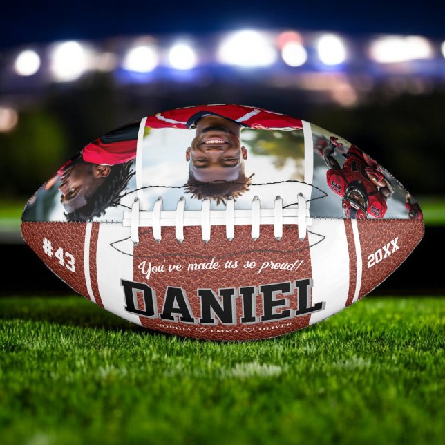 Balón De Fútbol Americano El nombre moderno y el regalo de texto para manten (Subido por el creador)