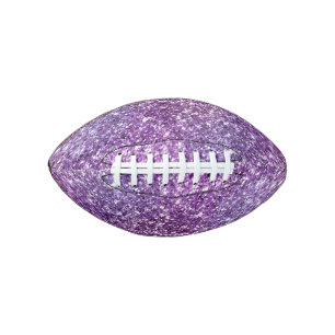 Balón De Fútbol Americano Elegant Purple Abstract Stylish Chic Pattern