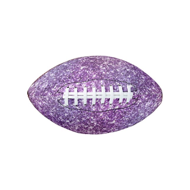 Balón De Fútbol Americano Elegant Purple Abstract Stylish Chic Pattern (Anverso)