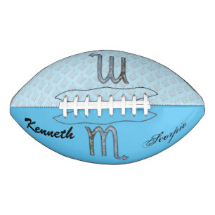 Balón De Fútbol Americano Elemento de símbolo de escorpio zodiaco por Kennet