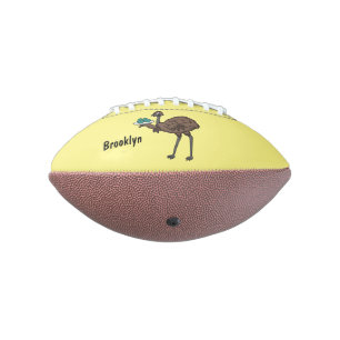 Balón De Fútbol Americano Emu con ilustracion personalizado de huevos