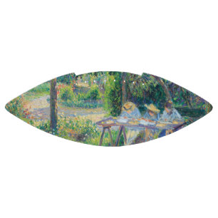 Balón De Fútbol Americano Enfants attabés dans le jardin Camille Pissarro