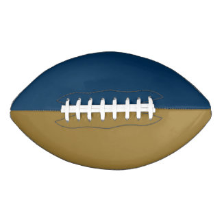 Balón De Fútbol Americano Equipo universitario Colores Navy Fútbol Azul/Oro