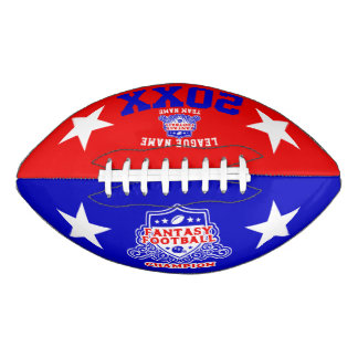 Balón De Fútbol Americano Escudo de Fantasía