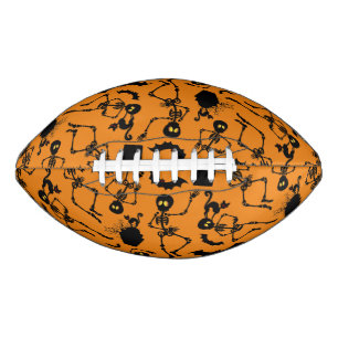 Balón De Fútbol Americano Esqueletos de Halloween Danza macabra