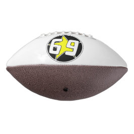 Balón De Fútbol Americano Estrella amarilla 69