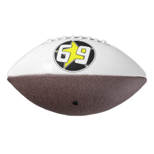 Balón De Fútbol Americano Estrella amarilla 69