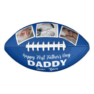 Balón De Fútbol Americano Feliz Día del Primer Padre