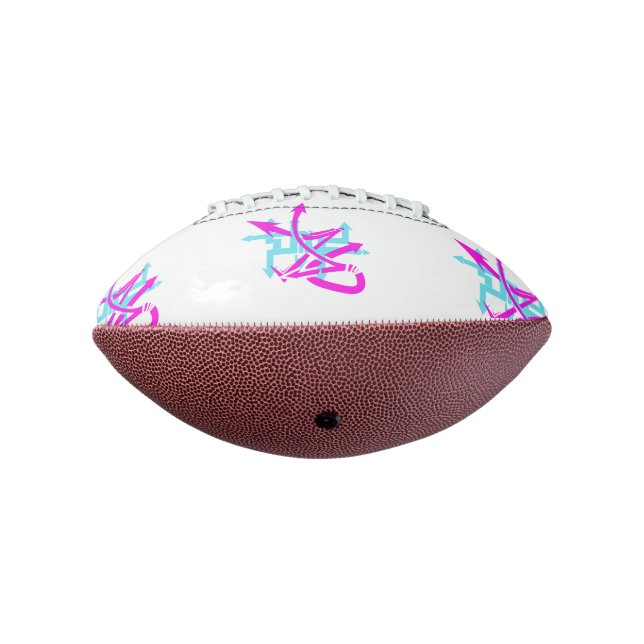 Balón De Fútbol Americano Flechas abstractas Mini Fútbol (Girado 270)