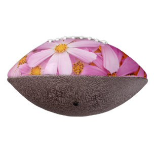 Balón De Fútbol Americano Flores rosas