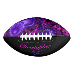 Balón De Fútbol Americano Flower Fractal Football