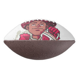 Balón De Fútbol Americano Football – YOUTH Power Afro & Boombox Urban Design