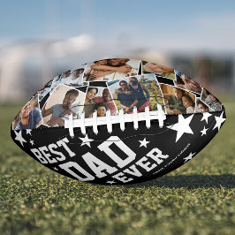 Balón De Fútbol Americano Fotball Colage de Fotos Personalizado "Mejor Papá 
