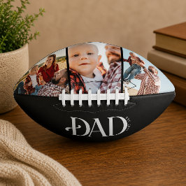 Balón De Fútbol Americano Foto de Nuevo Papá Establecido