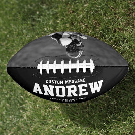 Balón De Fútbol Americano Foto de regalo de cumpleaños de graduación moderna