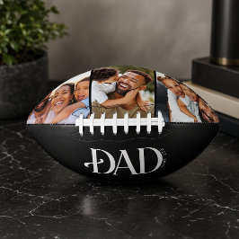Balón De Fútbol Americano Foto personalizada de papá